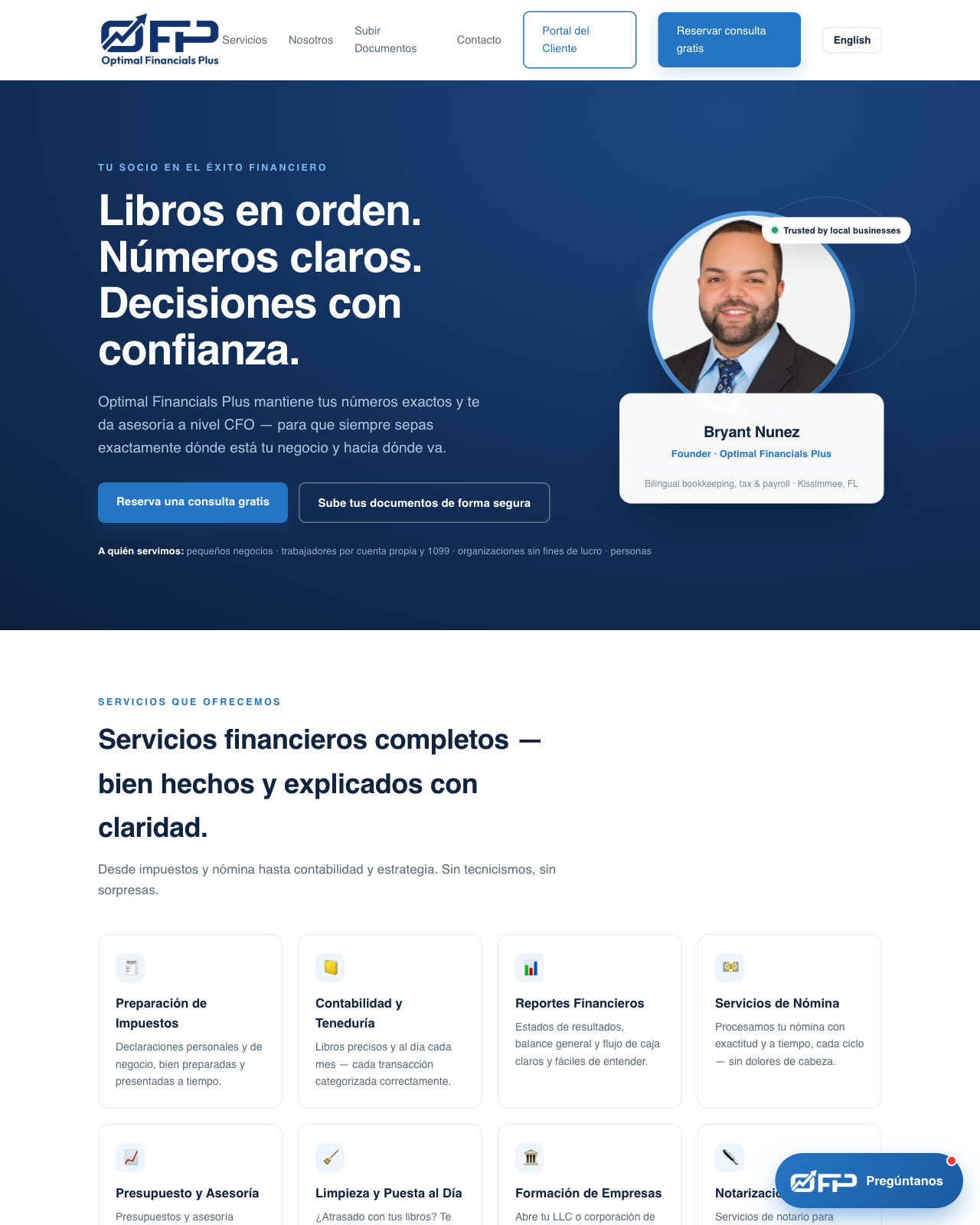 Client site built by Caminovia